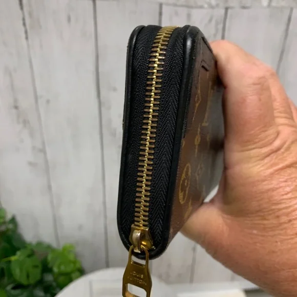Louis Vuitton Monogram Retiro Zippy Zip Around Long Wallet /P1703 - Picture 11 of 14